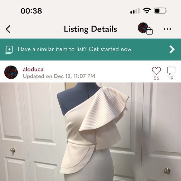 PLEASE RETURN MY ASOS CREAM DRESS🙏🏻🤍 - Picture 2 of 3